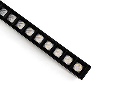 SLIM Series 50X50° Louver Surface LED Linear Light